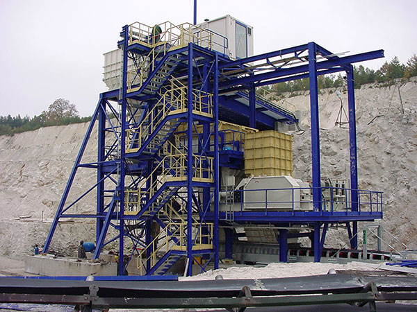 Brecherstation/Polen