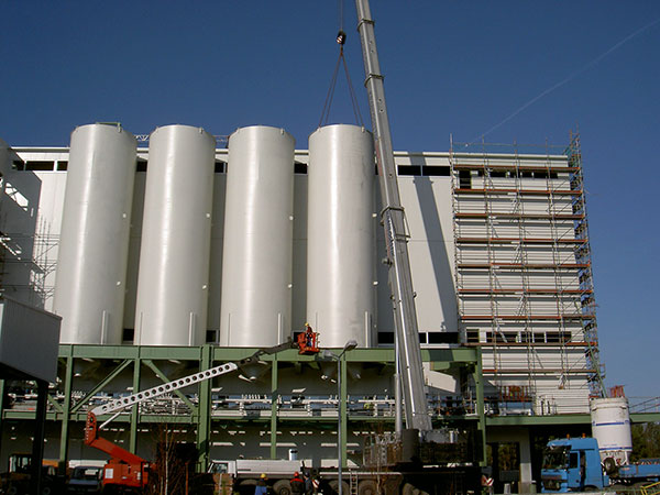 Sandsilos/Deutschland